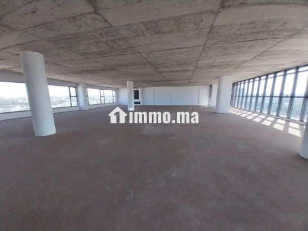 bureau-1690-m2-neuf-en-location-route-del-jadida-big-2
