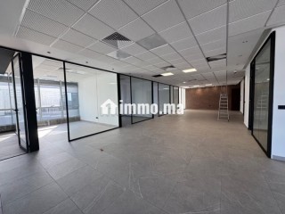Bureau Prime 248 M² Neuf Aménagé A Sidi Maârouf - Bureau à louer - Casablanca