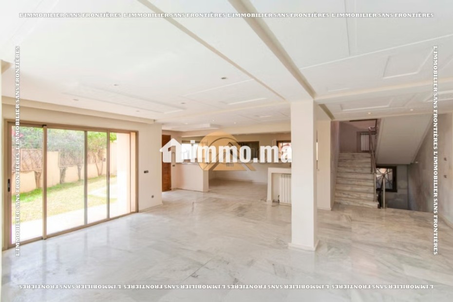 Villa semi meublée avec piscine privée à louer, Targa - Location Immobilier - Marrakech - photo 2