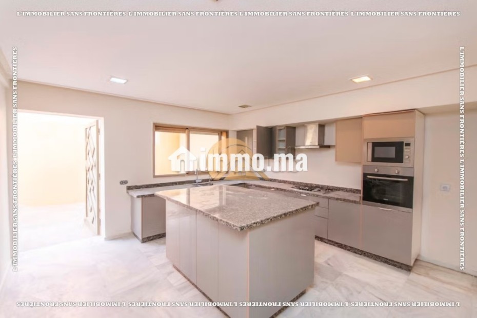 Villa semi meublée avec piscine privée à louer, Targa - Location Immobilier - Marrakech - photo 5
