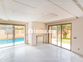 Villa semi meublée avec piscine privée à louer, Targa - Villa à louer - Marrakech