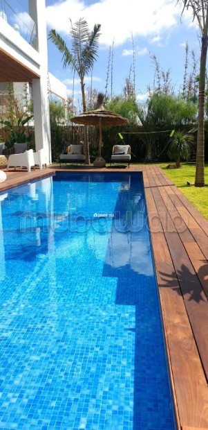 Villa standing vide piscine en location a menzeh - Location Immobilier - Rabat - photo 1