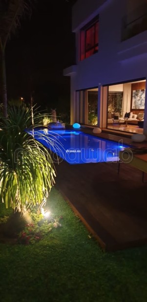Villa standing vide piscine en location a menzeh - Location Immobilier - Rabat - photo 3