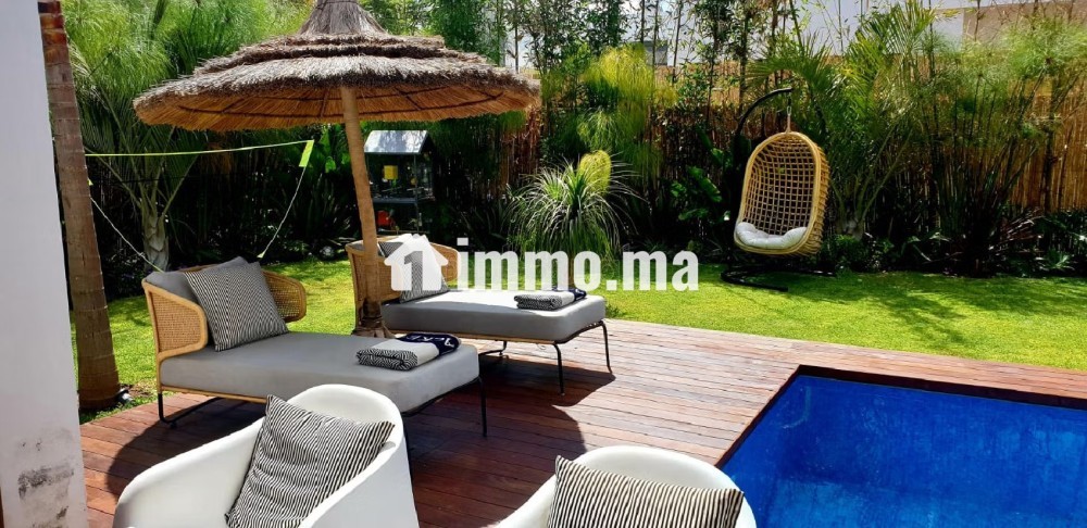Villa standing vide piscine en location a menzeh - Location Immobilier - Rabat - photo 5