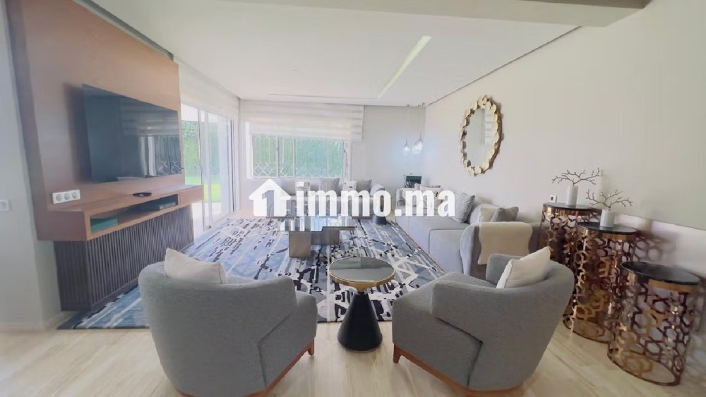 Villa standing meublée avec piscine a souissi - Location Immobilier - Rabat - photo 7