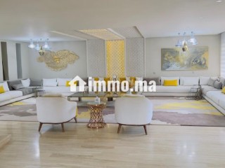 Villa standing meublée avec piscine a souissi - Villa à louer - Rabat