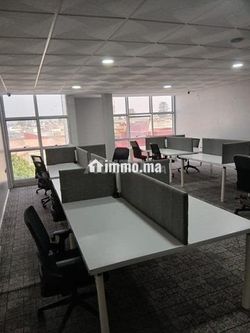 PLATEAU BUREAU MEUBLE EQUIPE A LOUER - Location Immobilier - El Jadida - photo 2