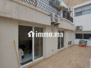 Apt 180 m² 2 chambres terrasse plein ouest - Appartement à vendre - Casablanca