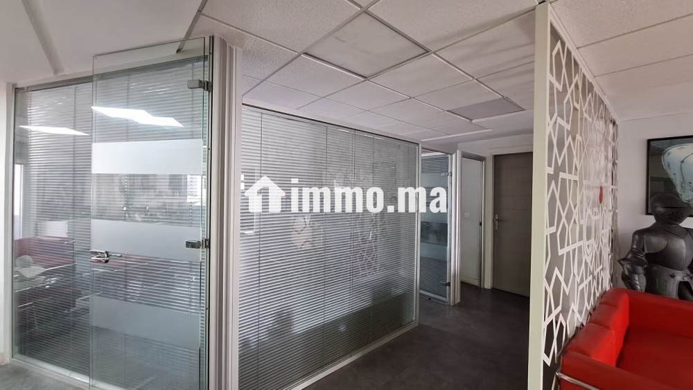 Bureau 205 m² cloisonné avec terrasse - Vente Immobilier - Casablanca - photo 2