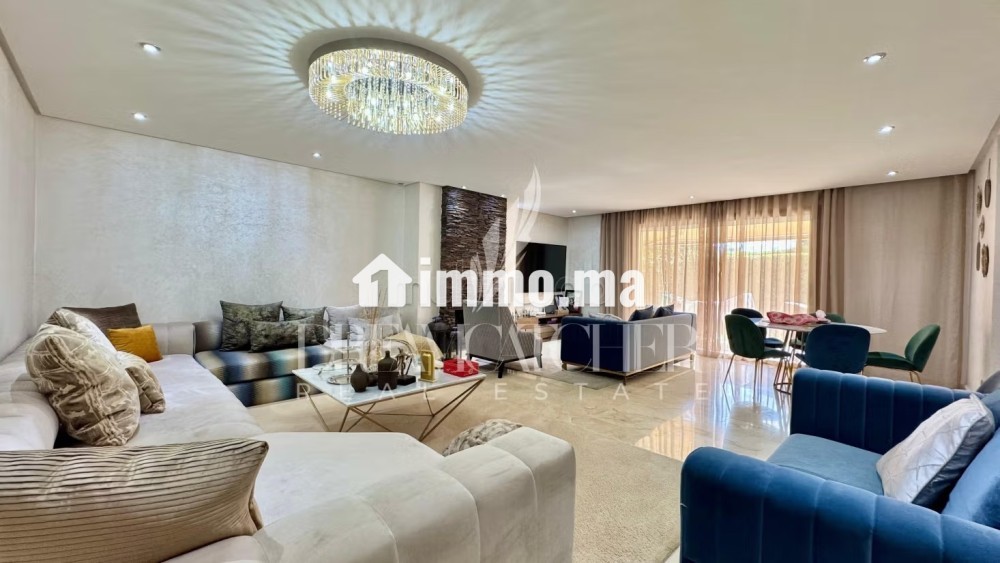 Vend appartement à Ville Verte. Surface de 240 m². Antenne parabolique et Porte blindée - Vente Immobilier - Bouskoura - photo 1