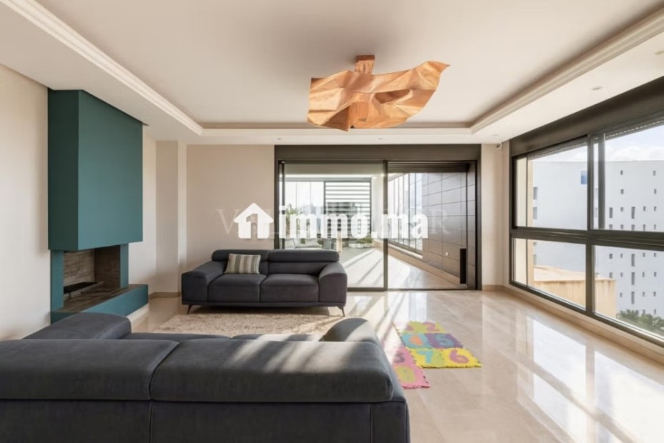Vente appartement d’exception 237m2 avec terrasse et vue sur mer à Ain Diab, Casablanca - Vente Immobilier - Casablanca - photo 6