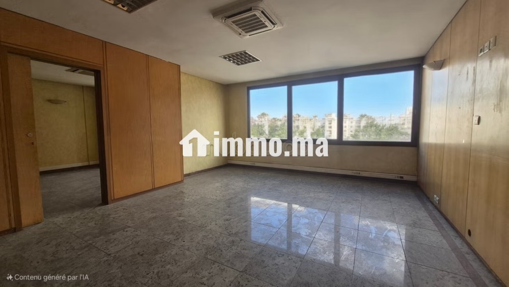 A louer bureau 162m2 Racine - Location Immobilier - Casablanca - photo 1