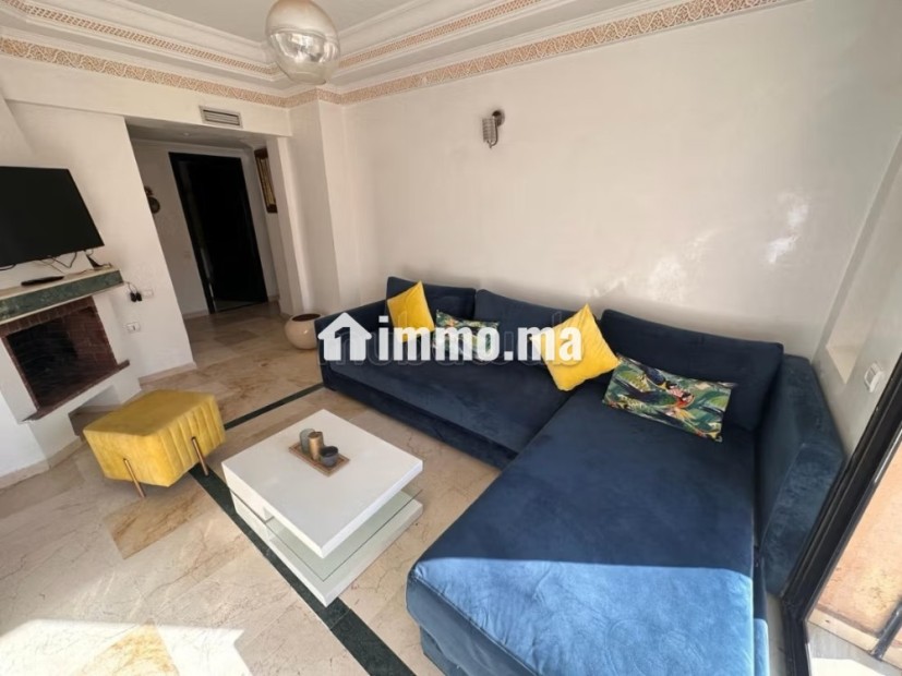 Très bel appartement en location à Route Casablanca. Surface de 95 m². Bien meublé - Location Immobilier - Marrakech - photo 4