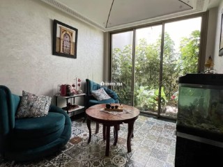 Une trés belle villa vide avec piscine à bouskoura - Villa à louer - Bouskoura