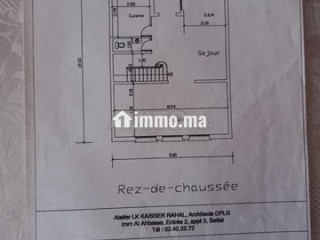 Vente terrain pour villa - Terrain à vendre - Settat