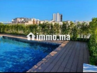 Splendide appartement Meublé à Palmier: Luxe et Confort Assurés - Appartement à louer - Casablanca