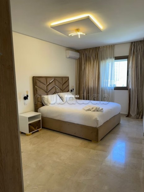 Appartement de vacances à louer en Centre. Surface de 60 m². Porte blindée, sécurité - Vente Immobilier - Tanger - photo 3