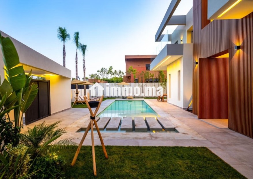 Magnifique Villa Meublée A vendre sur Akenza - Location Immobilier - Marrakech - photo 1