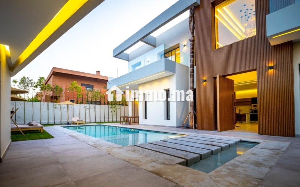 Magnifique Villa Meublée A vendre sur Akenza - Location Immobilier - Marrakech - photo 2