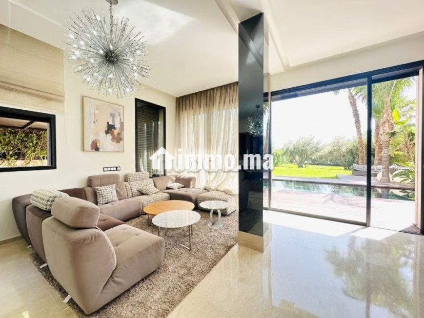 À LOUER: Superbe Villa avec Piscine à Golf Argane - Location Immobilier - Marrakech - photo 8