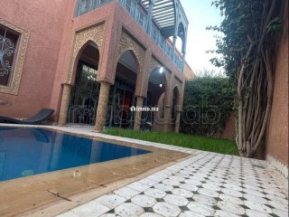 Villa de 436 m² avec piscine – Résidence fermée et sécurisée - Villa à vendre - Marrakech