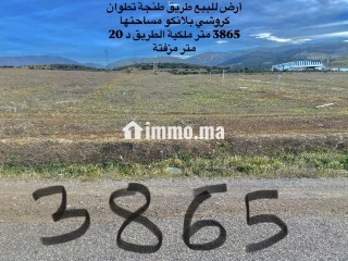 أرض للبيع كروشي بلانكو طريق طنجة تطوان - Terrain à vendre - Tanger