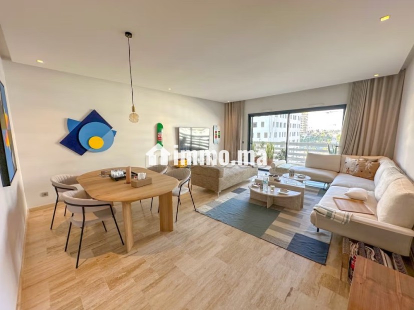 Location d'un appartement à Casablanca Finance City. 2 chambres. Porte blindée, sécurité - Location Immobilier - Casablanca - photo 1