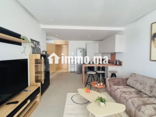 Louez cet appartement à Casablanca Finance City. 1 Pièce. Bien meublé - Appartement à louer - Casablanca