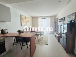 Louez cet appartement à Casablanca Finance City. 1 Pièce. Bien meublé - Appartement à louer - Casablanca