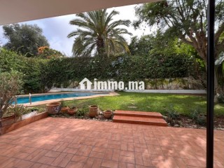 Location villa de luxe à CIL Hay Salam. 3 belles chambres. Cheminée, piscine - Villa à louer - Casablanca