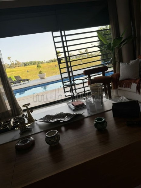 Villa bouskoura front golf meublée - Location Immobilier - Bouskoura - photo 2