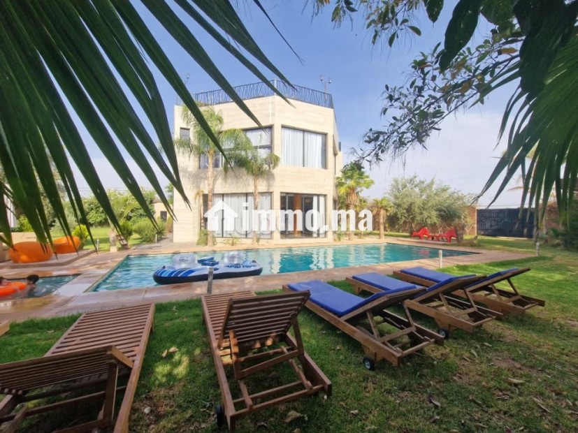 Villa de compagne moderne jardin, piscine, hammam - Location Immobilier - Marrakech - photo 1