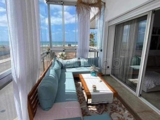 A Darbouaaza Appartement A Vendre Dans Une Résidence Avec Piscine Avec Accessoires Direct À La Mer Vue: - Appartement à vendre - Dar Bouazza