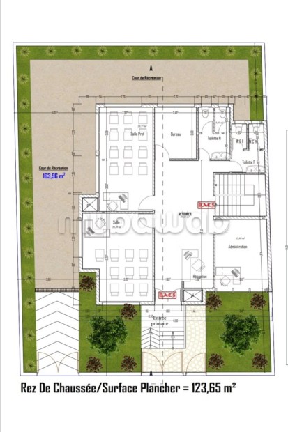 Terrain 300m 3 façades pour villa ou école privée - Vente Immobilier - Azemmour - photo 8