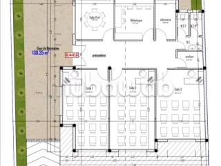 Terrain 300m 3 façades pour villa ou école privée - Villa à vendre - Azemmour