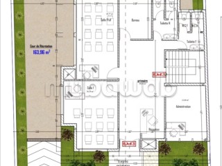 Terrain 300m 3 façades pour villa ou école privée - Villa à vendre - Azemmour