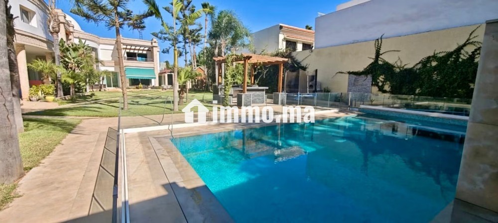 Villa Meublée 7CH à Louer – Orangeraie de Souissi - Location Immobilier - Rabat - photo 2