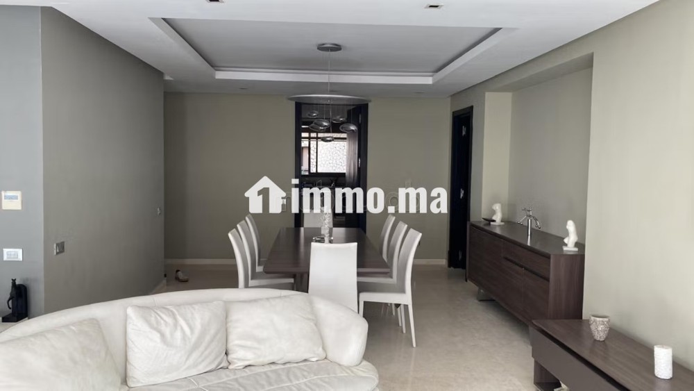Bel appartement de 230m meublé à louer à gauthier - Location Immobilier - Casablanca - photo 2