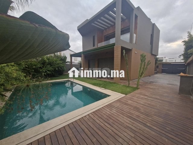 Villa en location meublée à hay riad rabat - Location Immobilier - Rabat - photo 1