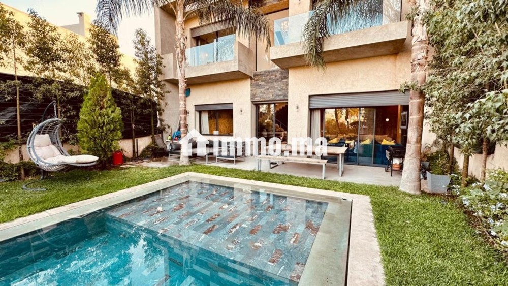 Villa Standing 4 CH, Sous Location, Argan Golf - Location Immobilier - Marrakech - photo 1