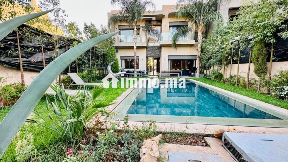 Villa Standing 4 CH, Sous Location, Argan Golf - Location Immobilier - Marrakech - photo 3