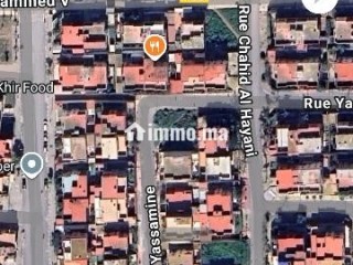 Terrain 300m 3 façades pour villa ou école privée - Terrain à vendre - Azemmour