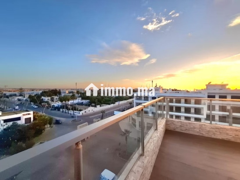 Super Appartement Meublé Vue Incroyable sur Mer - Location Immobilier - Dar Bouazza - photo 7
