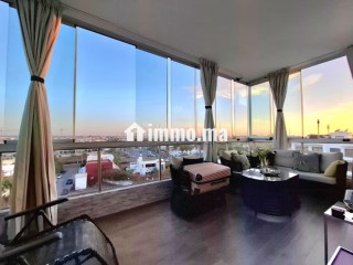 Super Appartement Meublé Vue Incroyable sur Mer - Appartement à louer - Dar Bouazza
