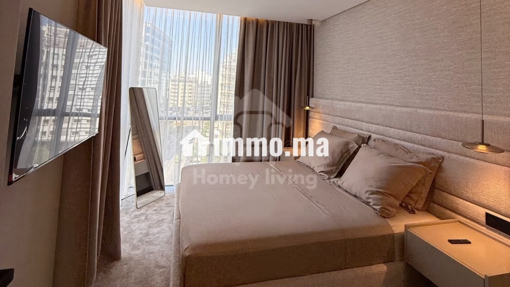 Appartement ensoleillé et meublé, de la plage - Location Immobilier - Tanger - photo 1