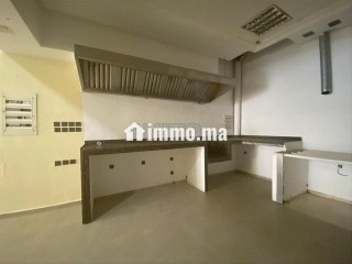 Magasin 87m à Agdal Oued Melouya - Local commercial à vendre - Rabat