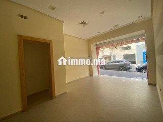 Magasin 87m à Agdal Oued Melouya - Local commercial à vendre - Rabat