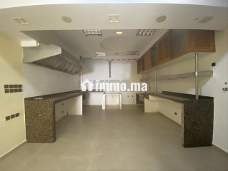 Magasin 87m à Agdal Oued Melouya - Local commercial à vendre - Rabat