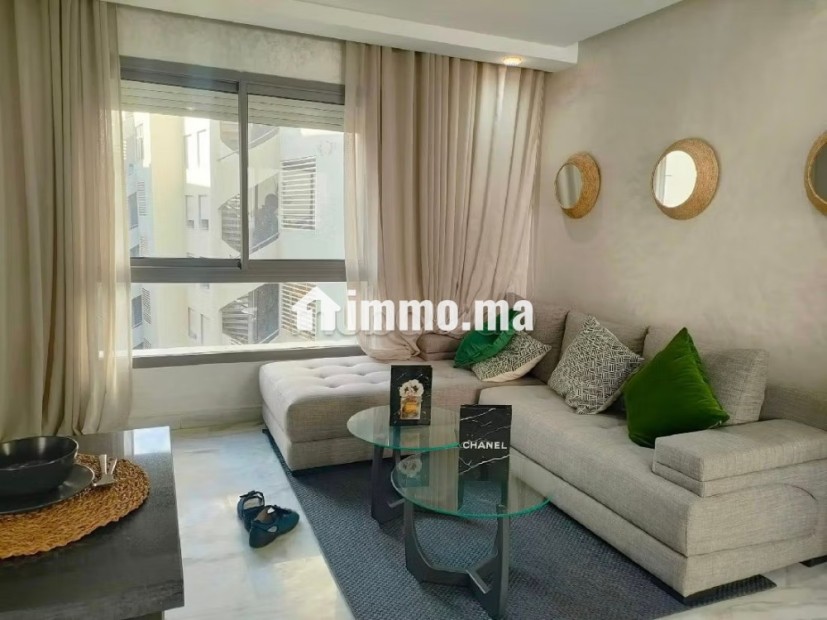 Appartement terrasse neuf meublé 75m² Bourgogne - Location Immobilier - Casablanca - photo 1