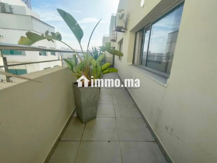 Appartement terrasse neuf meublé 75m² Bourgogne - Location Immobilier - Casablanca - photo 2